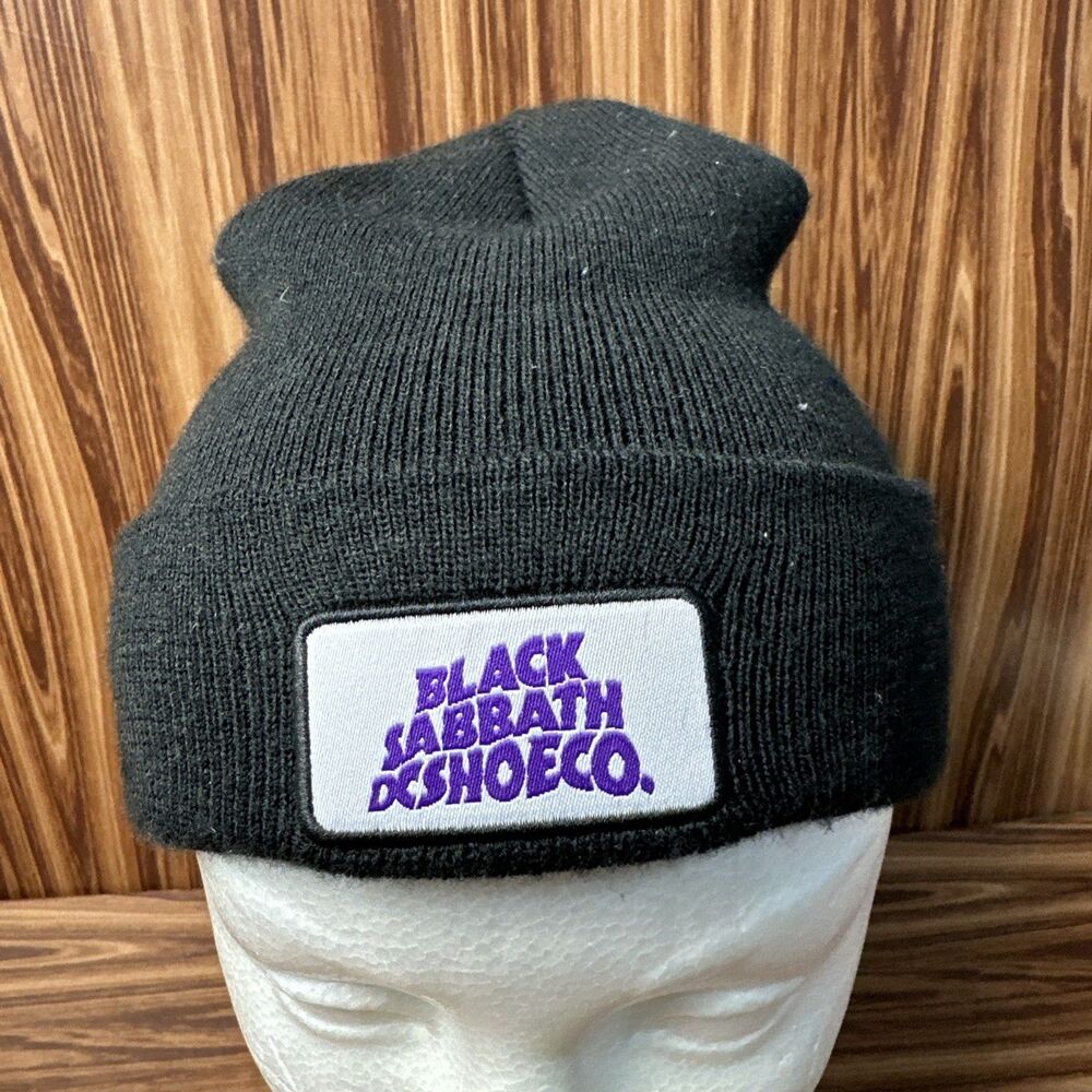 New DC Shoe Co. Black Sabbath Collaboration 2021 Limited Beanie Hat